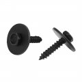 Uxcell 20pcs Screw Bolt Retainer Plastic Rivet Fender Liner Fastener For Ford Escape F-150