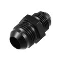 4pcs An8 Male To An10 Union Car Flare Reducer Hose Fitting Adapter Universal Aluminum Alloy Fuel Oil Line Pipe Connector Black