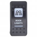 Motoku Rock Lights Rocker Switch 5 Pin For Can Am Commander 800r Xt 1000 Dps Maverick X3 R Max 1000r Defender Hd8 Hd10