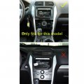 Dashboard Console Navigation Cover Frame Trim For Ford Explorer 2011 2012 2013 2014 2015 Matte Abs Plastic Car Interior