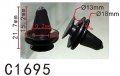 Autobahn88 Door Panel Clip Compatible With Ford Oem Pack Of 20