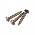 Uxcell Small Tiny Hardware Brass Nails 2mmx15mm Dxl For Diy Wooden Boxes Accessories Bronze Tone 60pcs