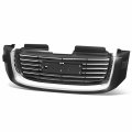Headlight Washer Type Gm1200504 Factory Style Front Bumper Grill Grille Assembly For Gmc Envoy 2002-2005 Primed Chrome 
