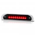 Full-led Black Housing Third Brake Cargo Light Assembly For 2002-2008 Dodge Ram 1500 2500 3500 Rear High Mount Stop Lamp 