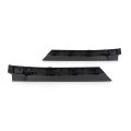 Front Upper Bumper Filler Pair For Chevy Silverado 1500 2016 2017 2018 2019 Driver And Passenger Side Plastic Replaces 