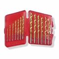 13 Pc Titanium Drill Bit Set Multi Bits 