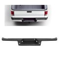 Rear Bumper Step Pad For 2009 2014 Ford F150 Styleside Bed Class 3 Hitch Towing Package And Reverse Sensor Black Pp Plastic 