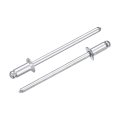 50pcs 1 8 X1 4 Aluminum Countersunk Blind Rivet Open-end Type Rivets For Diy Sheet Metal Automotive Repairs Furniture Boat And 