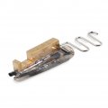 Liru 26mm-mh High Turning Sewing Machine Curve Edge Binder Folder Top Bottom Double Fold Dayu140 335  12140 For 2 Needles