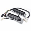 Httmt- Chrome Sequential Led Turn Signal Run Brake Taillight Clear Lens Compatible With 14-19 Electra Glide Ultra Classic P N