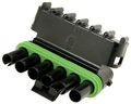 Pico 5870pt Six Cavity Weatherpack Connector Tower Housing 12015799 1 Per Package 