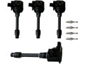 Ignition Coil And Iridium Spark Plug Kit 8-piece For 2018-2023 Honda Accord 