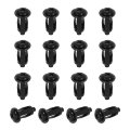 16 Set M4x22 5mm Jack Nuts Carbon Steel Zinc Finish Expansion Screw Petal Multi-grip Insert Rivet Nut Fasteners For Hollow Wall 