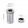 Uxcell Straight Shank Collet C32-18 Cnc Router Tool Adapter Carbon Steel For Lathe Milling Drilling Machine Industrial Supplies