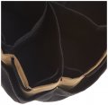 Clc Custom Leathercraft 1148 Drawstring Bucket Bag 18 Pocket Black 