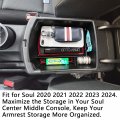 Center Console Organizer Tray For Kia Soul 2020 2021 2022 2023 2024 Accessories Ev S Lx Gt-line Ex Turbo Interior Secondary