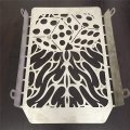 Hongk- Radiator Grille Cover Guard Protector Compatible With Kawasaki Vulcan Vn 1500 Dice Flame Stainlesssteel B01m746k41