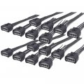 16pcs Ignition Coils Connector Plug Harness For Lexus Rx350 Toyota Camry Sienna 