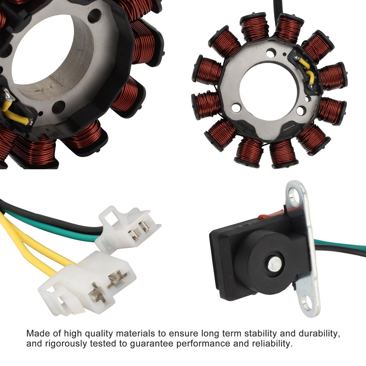 Motorcycle Generator Stator Coil Replacement For Gixxer 155 Sf150 Gsx150l6 R150rf Q Gsx R150rfx Part 32101 34j00 34j10