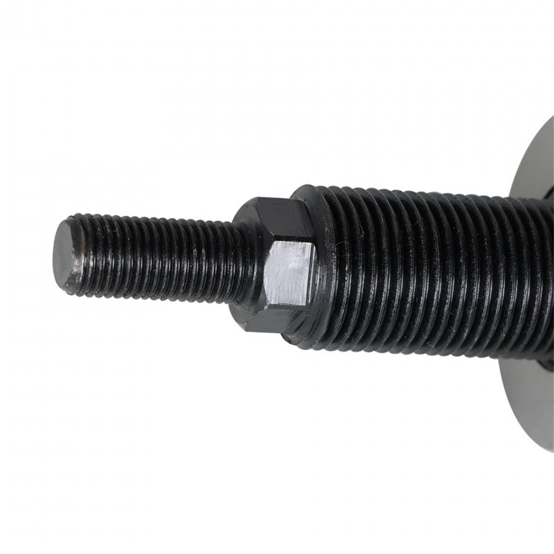 66515 Harmonic Balancer Installer Tool Puller Replacement For Sbc Bbc 5 8in-16 7 16in-16 Threaded Black Steel