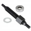 66515 Harmonic Balancer Installer Tool Puller Replacement For Sbc Bbc 5 8in-16 7 16in-16 Threaded Black Steel