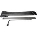 Spare Tire And Jack Tool Kit For Oldsmobile Bravada 1996 To 2004 Steel Lug Wrench With 3 Extension Arms Vinyl Pouch Replaces