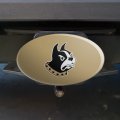 Wofford College Primary Logo Oval Tow Hitch Cover Trailer Plug Insert 2