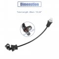 X Autohaux Abs Wheel Speed Sensor Rear Left Right Als1747 96626080 For Chevy Captiva Sport Ls Lt Ltz 2012-2015 Pontiac Torrent