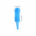 Vicasky 10 Pcs Suction Pipe Joint Brake Fluid Replacement Tool Car Oil System Bleeding Tools Extractor Bleeder Connector Auto