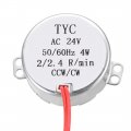 Uxcell Metal Gear Synchronous Synchron Motor Ac 24v 2-2 4rpm 50-60hz Ccw Cw 4w For Microwave Oven