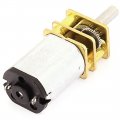 Uxcell Dc6v 30rpm High Torque 3mm Shaft Dia Low Speed Solder Gear Box Motor