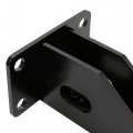 Kuafu Rear Bumper Bracket Compatible With 1986-2001 Jeep Cherokee Xj Black Alloy Steel 2 Pcs