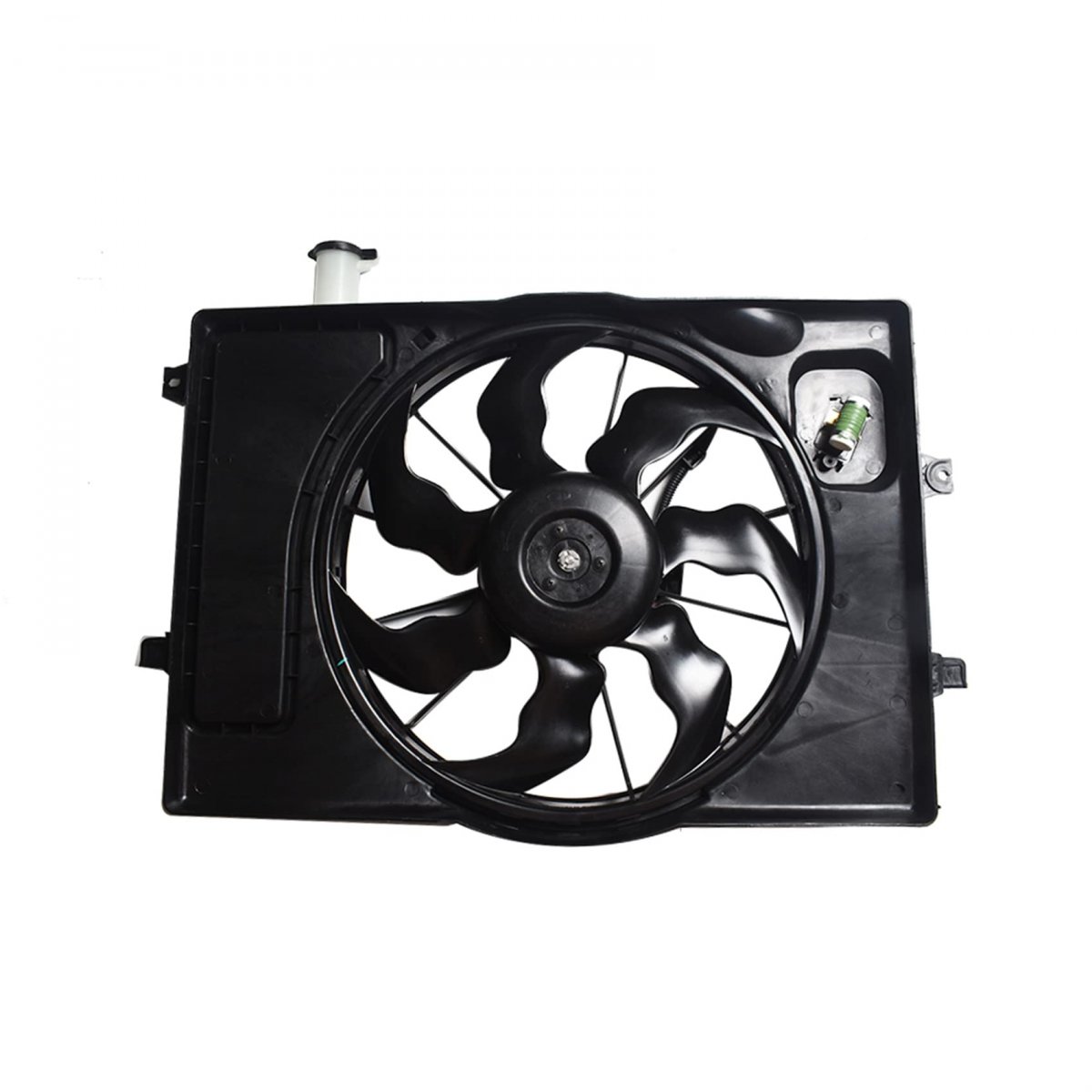 Condenser Radiator Cooling Fan Replacement For 2017-2018 Hyundai Elantra Gt