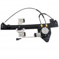 Rear Left Driver Side Power Window Regulator With Motor For 2004 2007 Buick Rainier 2002 2009 Gmc Envoy R 2008 Isuzu Ascender