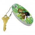 Graphics More Dc Super Hero Girls Green Lantern Floating Keychain Oval Foam Fishing Boat Buoy Key Float