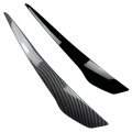 Hdirect 2pcs Auto Headlight Eyebrow Cover Trim Car Decoration Eyelids Compatible With Bmw 3 Series E92 E93 Lci 2010-2012 Glossy