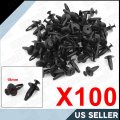 Uxcell 7 5mm Hole Rivets Fastener Door Push Clips 100 Pcs