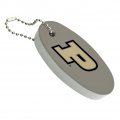 Graphics More Purdue Boilermakers Logo Secondary Floating Keychain Oval Foam Fishing Boat Buoy Key Float 