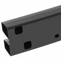 Ni1106176 Rear Bumper Reinforcement Steel Impact Face Bar Compatible With Nissan Sentra 2013-2019 Primered Black