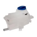 Pressurized Coolant Reservoir For Audi A4 2002 2003 2004 2005 White Plastic With Spring Loaded Twist Cap Fits 8e0121403a