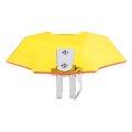 Motorcycle Extension Upgraded Adjustable Heightened Clip On Windscreen Spoiler Deflector For Yellow
