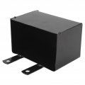 Battery Carrier Case Motorcycle Box Holder Black Rustproof Sturdy Structure For 50cc To 125cc Atv Motorbike Dirt Bike