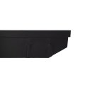 Footwellorord F 150 F 250 F 350 1990 1991 Driver Or Passenger Side Single Piece With Weather Strip Channel Black Plastic 