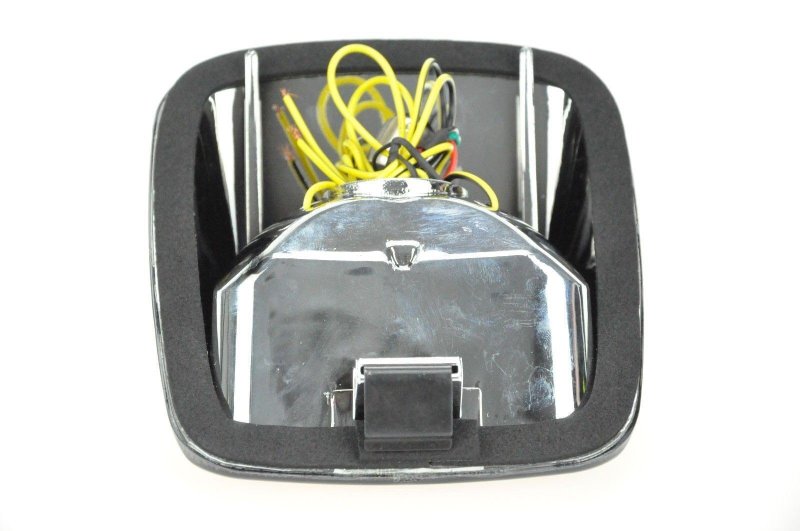 Tp Motorcycle Sequential Led Brake Tail Light Smoke Lens With Integrated Turn Signal Fit For Harley-davidson V-rod Destroyer