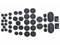 Auto Krafters Compatible Replacement For Rubber Plug Kit 44-piece Seat Fender Trunk Floor Pan Frame Rail More Fits 1969-70 