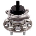 Rear Wheel Hub And Bearing Assembly With Abs Ha590373 For Toyota Prius 2010 2016 Plug In 2014 To 2015 5 Lugs 
