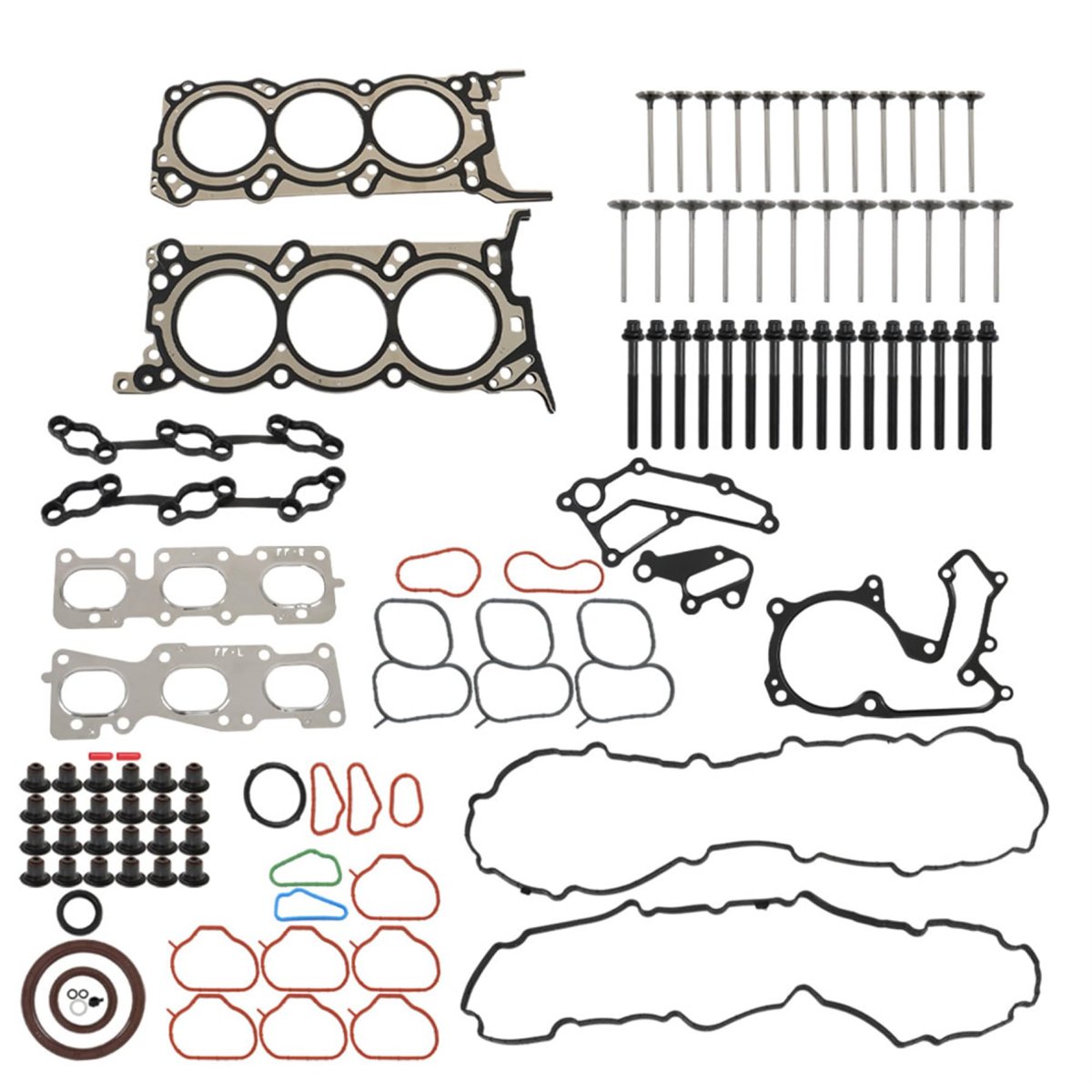 Head Gasket Set With Bolts Kit Replacement For Santa Fe 3 3l V6 13-20