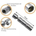 Utmall 12pt Magnetic Thin Wall Universal Joint Spark Plug Socket Removal Installer Tool 14mm 16mm