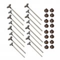 Secosautoparts Intake Exhaust Valve Kit 1334213343 55569450 Compatible With Chevrolet Sonic Cruze 2011 2012 2013 2014 2015 2016