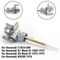 Topteng Motorcycle Petcock Fuel Shutoff Valve Replacement Tank Switch Fits For Kawasaki H1 Mach Iii 1969-1975 H2 Iv 1972-1975